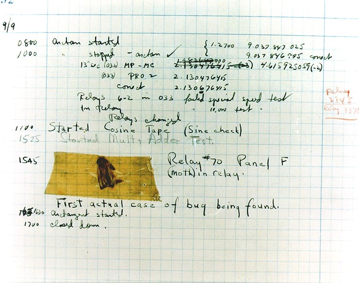 Grace Hopper's Bug